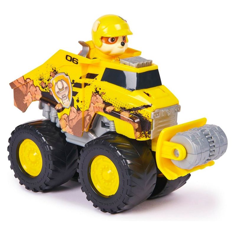PAW PATROL VEHICULO  - RUBBLE RESCUE WHEELS BULLDOZER-5