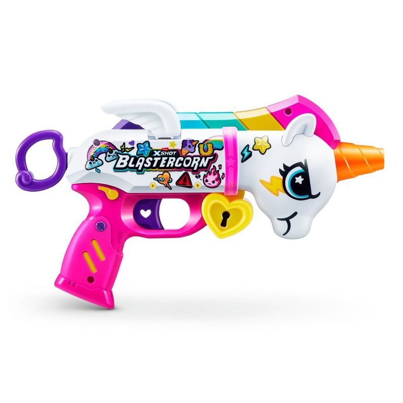 LANZA DARDOS UNICORNIO SKINS CON 16 DARDOS X-SHOT-3