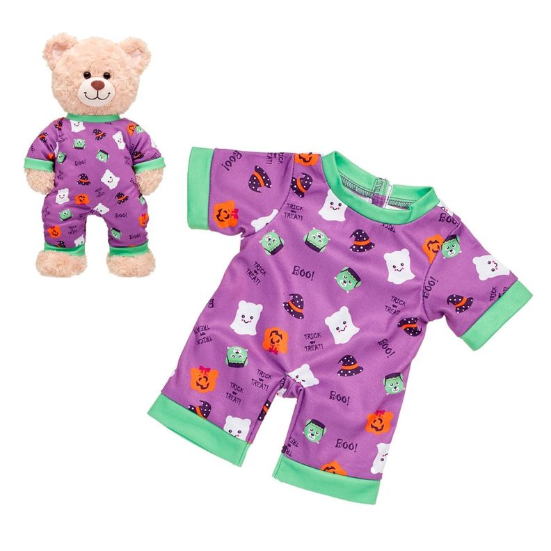 Pijama Halloween Morado Build-A-Bear-0