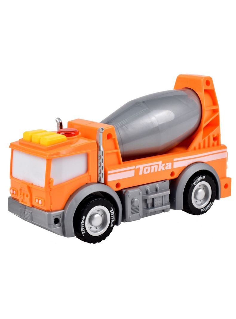 Vehiculo tonka 18 cms con luces y sonidos-camion hormigonera
