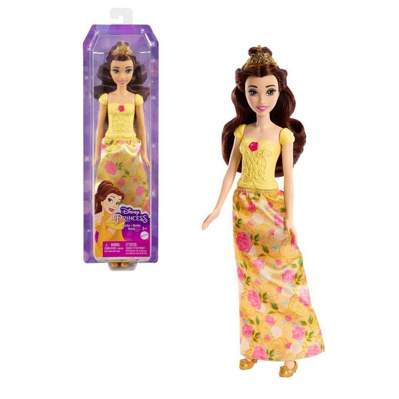 Disney Princesa Muñeca Con Falda Estampada - Bella-0