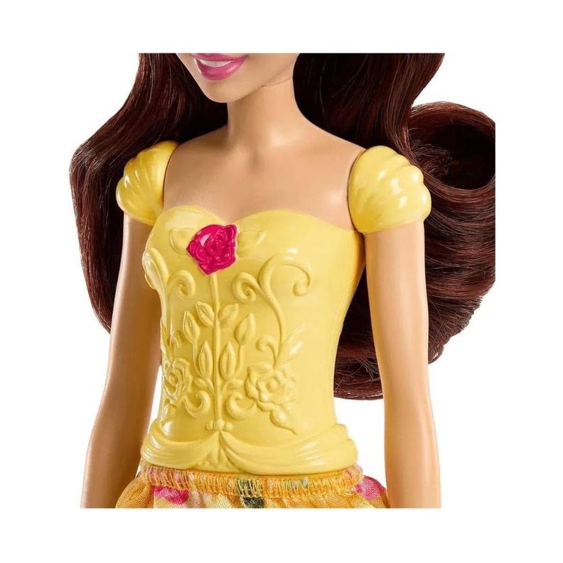 Disney Princesa Muñeca Con Falda Estampada - Bella-4