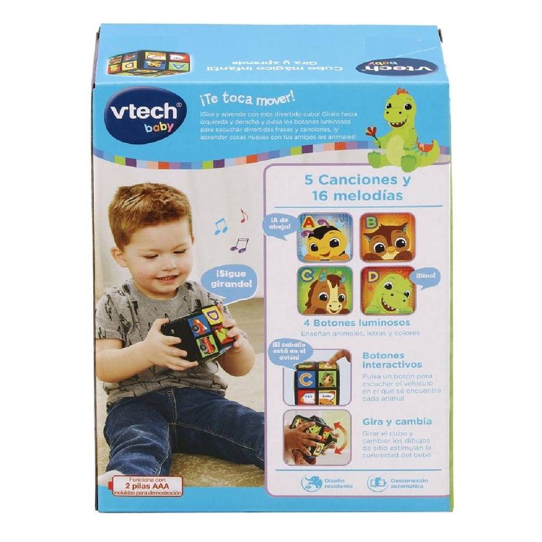 CUBO MAGICO INFANTIL GIRA Y APRENDE VTECH-5
