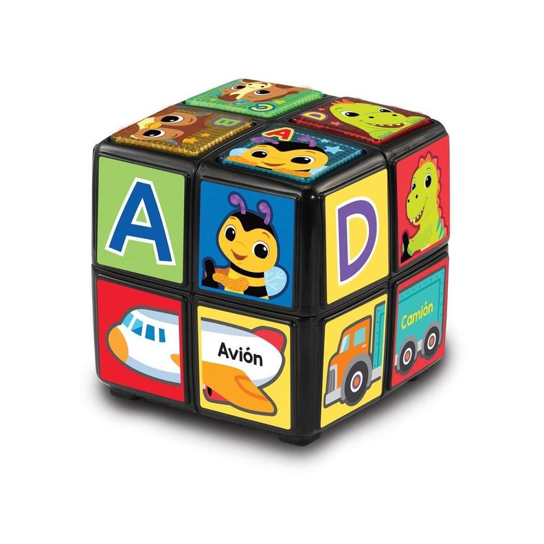 CUBO MAGICO INFANTIL GIRA Y APRENDE VTECH-0