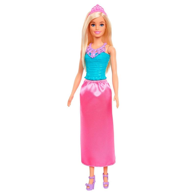 Barbie Fantasia Surtido De Princesas - Vestido Rosa-0