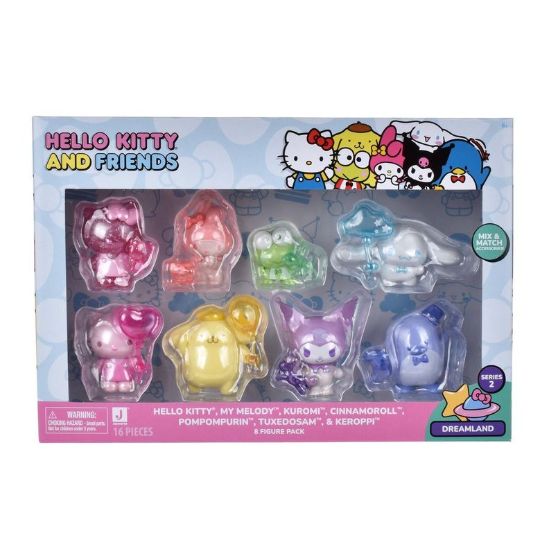 Figuras de accion Hello Kitty coleccion 8 personajes