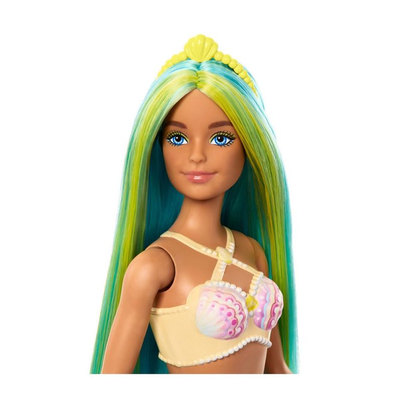 BARBIE FANTASIA SIRENAS CABELLO DE COLORES - CABELLO CELEST-3