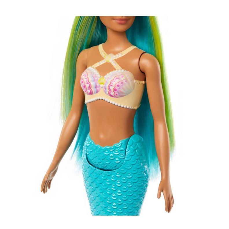 BARBIE FANTASIA SIRENAS CABELLO DE COLORES - CABELLO CELEST-4