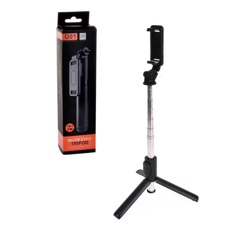 Selfie Stick Con Tripode Y Control Bluetooth