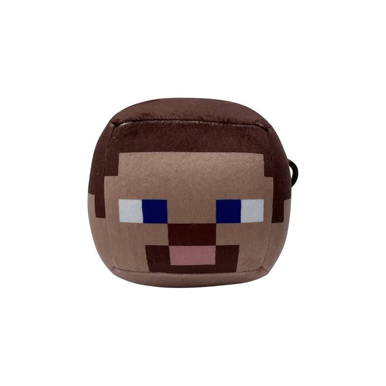 Peluche Minecraft cubo 12cm con clip coleccion - Steve
