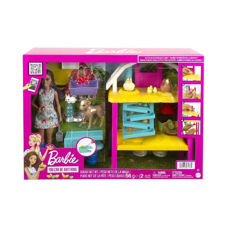 Barbie Set De Diversión En La Granja-6