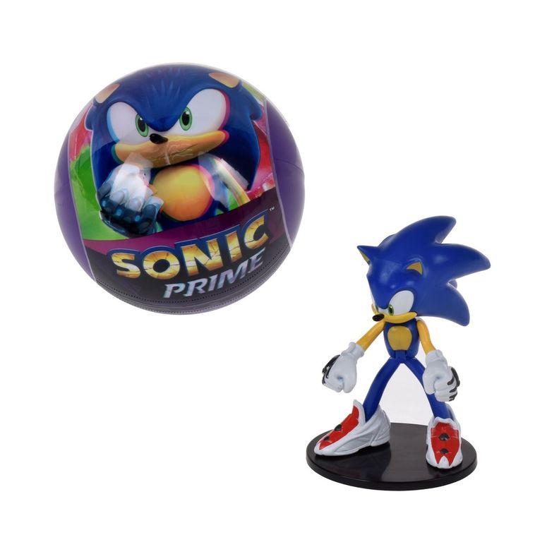 FIGURA ARTICULADA SONIC EN CAPSULA CON BASE Y FOLLETO-0