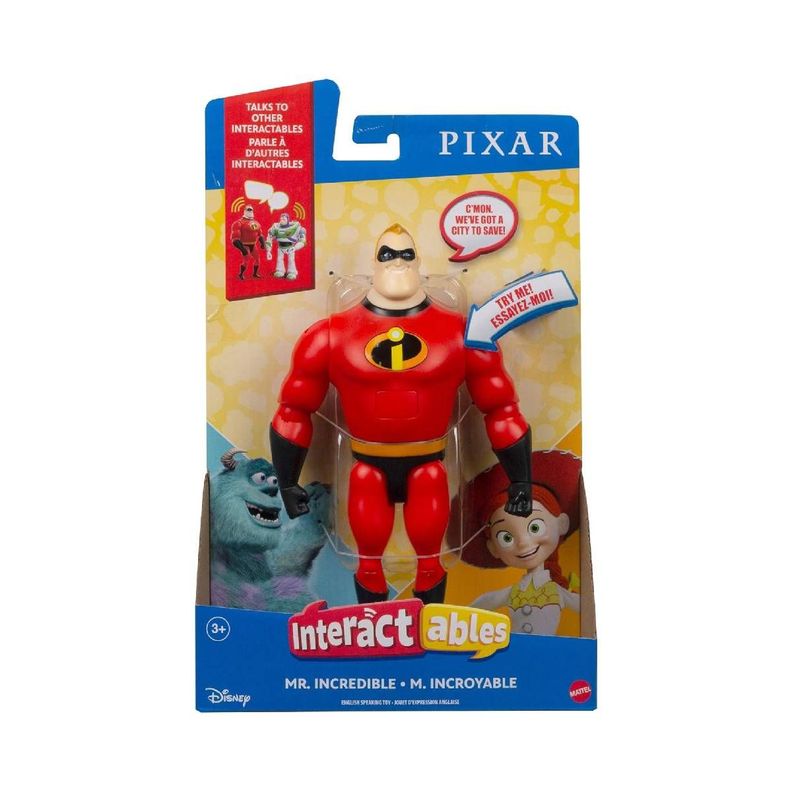 Pixar Figuras Interactivas 18 Cm Mattel - Mr. Increíble-6