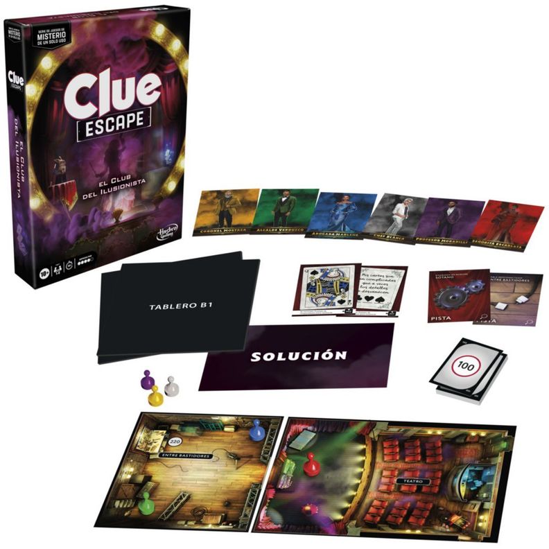 CLUE ESCAPE EL CLUB DEL ILUSIONISTA-0