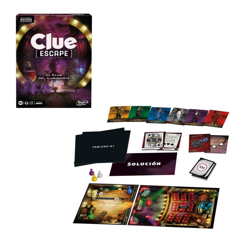 CLUE ESCAPE EL CLUB DEL ILUSIONISTA-2