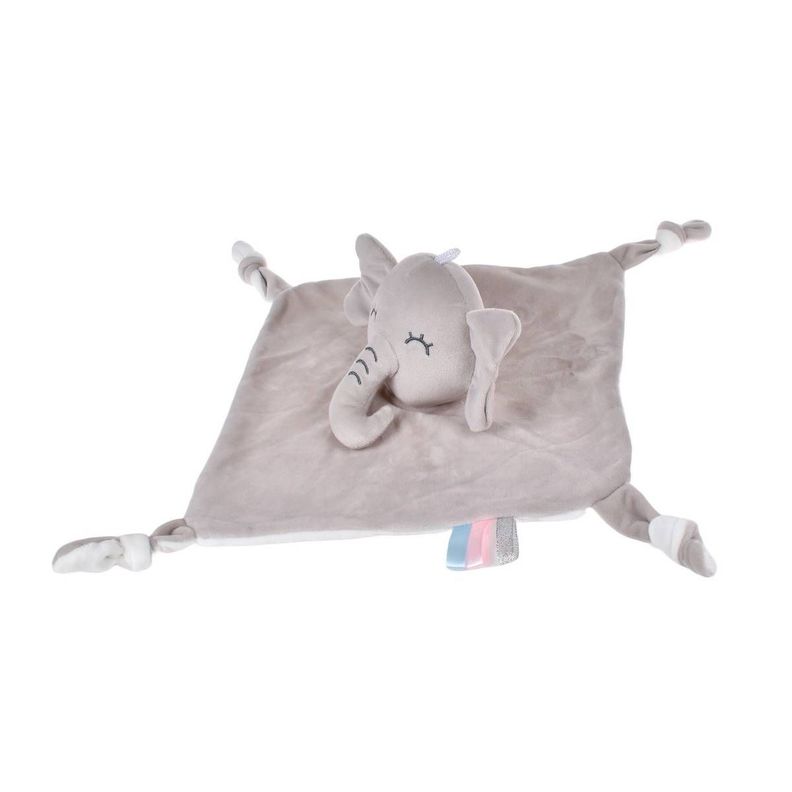 TUTO  DE PLUSH BLANCO CON SONAJERO - ELEFANTE-2