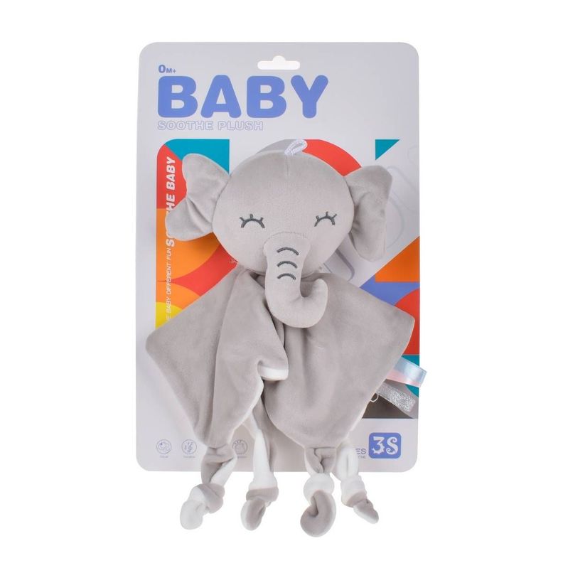 TUTO  DE PLUSH BLANCO CON SONAJERO - ELEFANTE-3