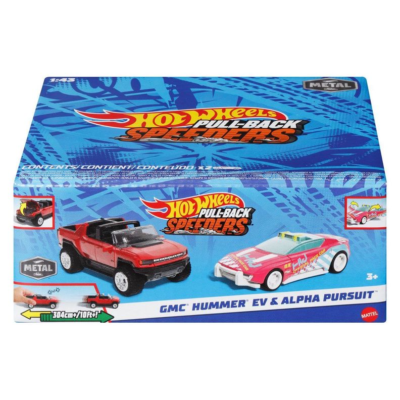 HOT WHEELS 2 AUTOS SORPRESA - GMC HUMMER ALPHA PURSUIT-1