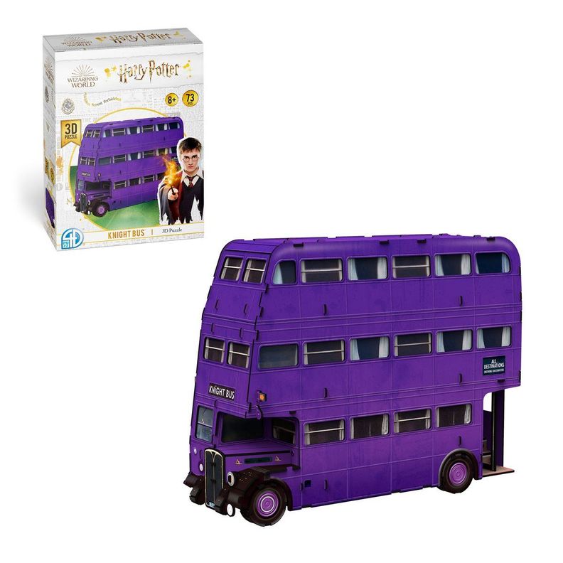 Puzzle 4d Bus Knight Harry Potter-0