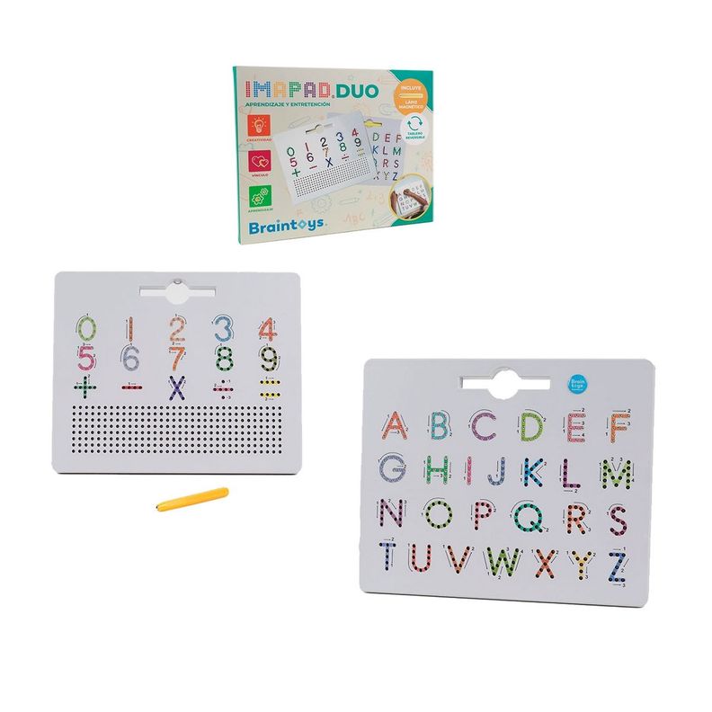 Imapad Duo Letras Y Numeros-0