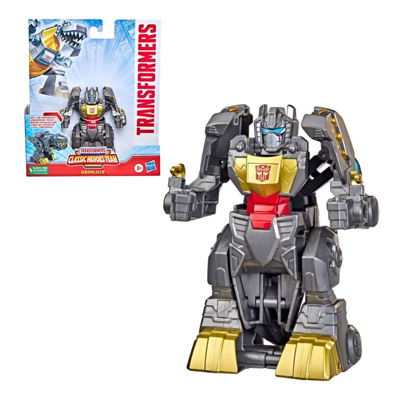 Transformers Rescue Bots Classic Heroes Team Grimlock-0