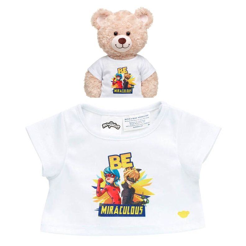 Polera Build a Bear Miraculous para ositos de peluche