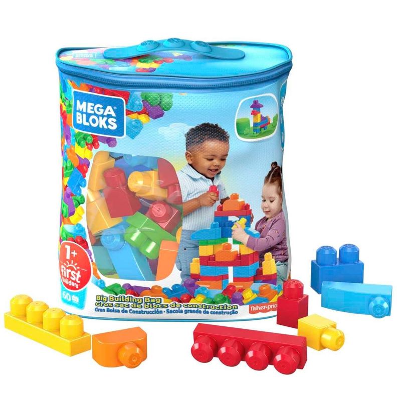 Mega Bloks Clásica Bolsa De 60 Piezas-0