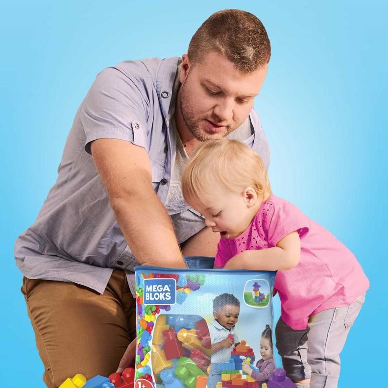 Mega Bloks Clásica Bolsa De 60 Piezas-3