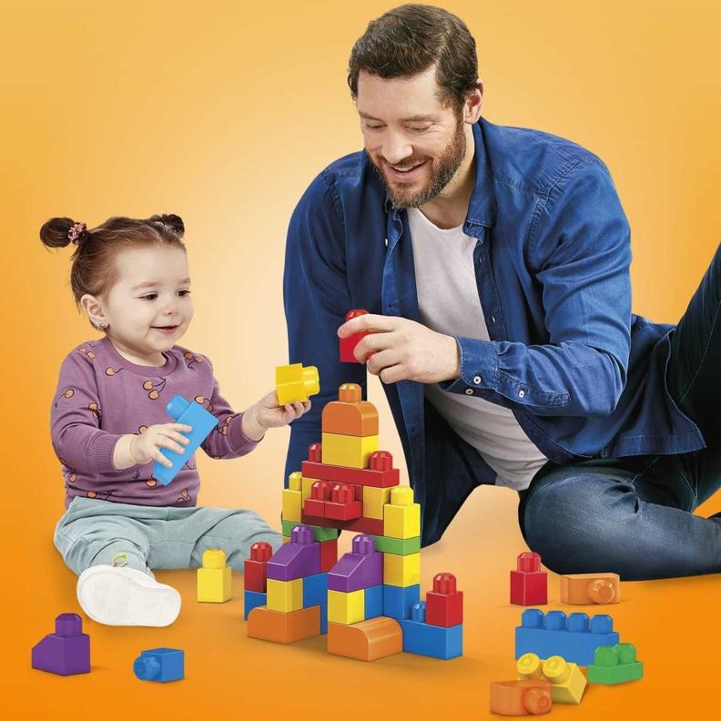 Mega Bloks Clásica Bolsa De 60 Piezas-4