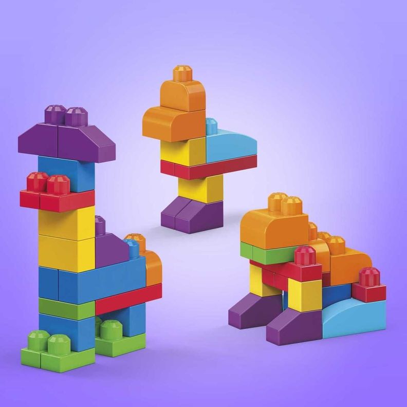 Mega Bloks Clásica Bolsa De 60 Piezas-5
