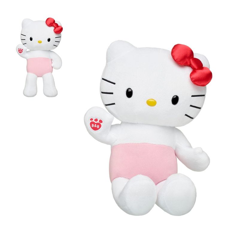 PELUCHE HELLO KITTY ROJA CLASICA BUILD-A-BEAR-0
