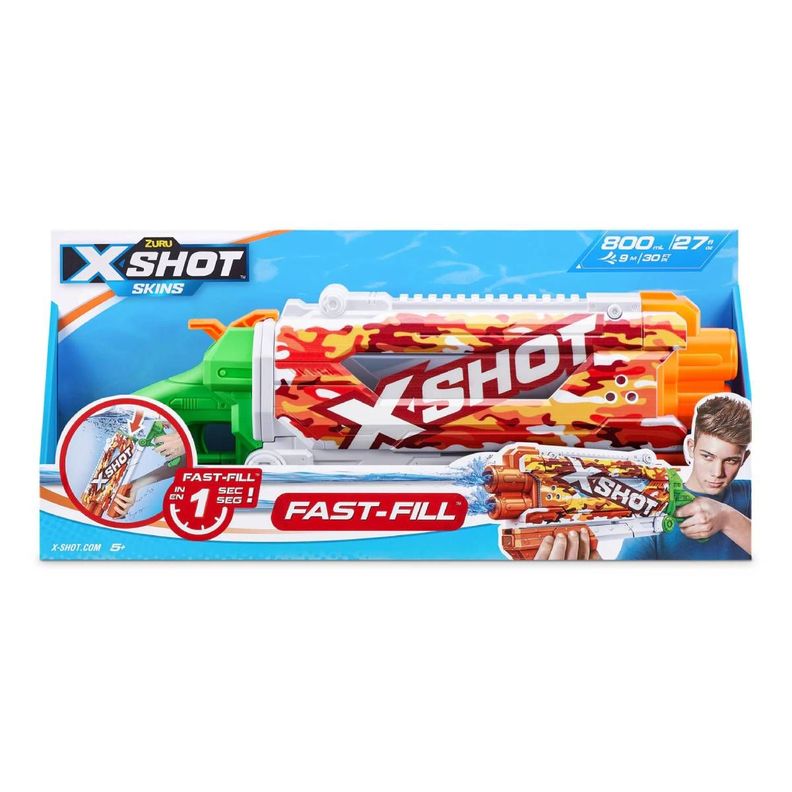 LANZA AGUA PUMP ACTION SKIN 800ML X-SHOT - SUN CAMO-6