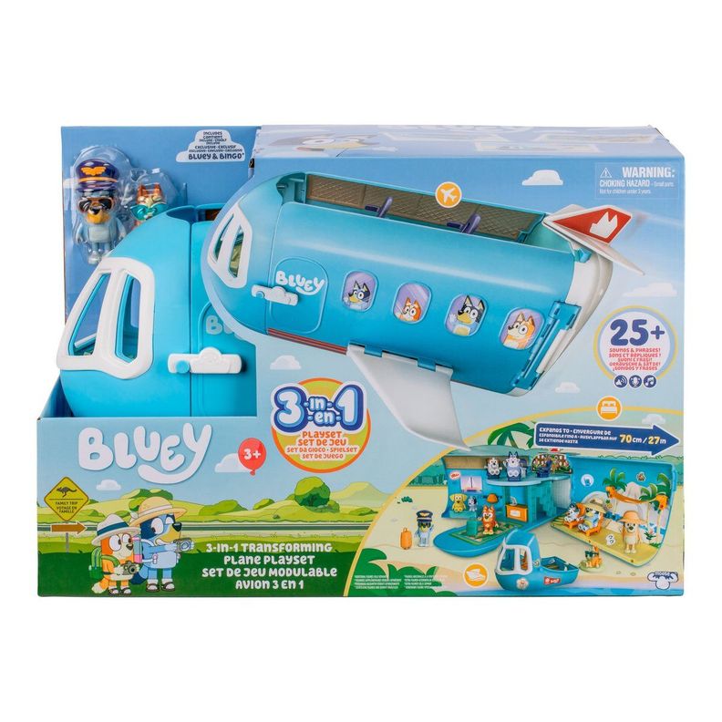 BLUEY AVIÓN TRANFORMACIÓN 3 EN 1-2