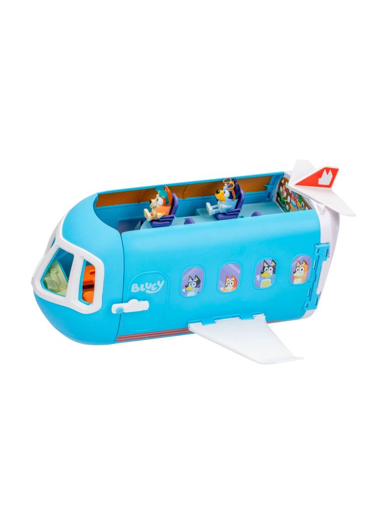 Avion transformador Bluey 3 en 1 15 piezas juego