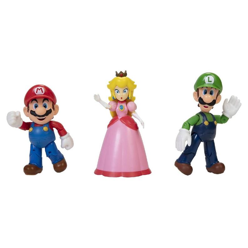 Pack Figura Super Mario Mushroom Kingdom X 9Cm-4