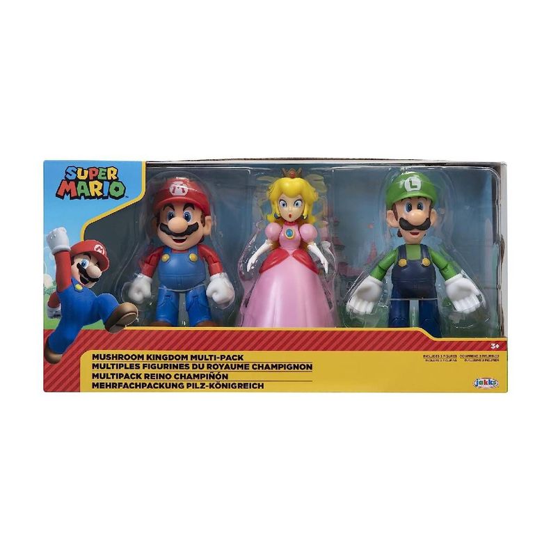 Pack Figura Super Mario Mushroom Kingdom X 9Cm-6
