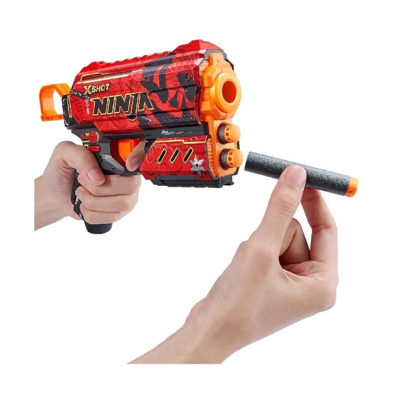 PACK 2 LANZA DARDOS FLUX SKINS CON 16 DARDOS X-SHOT-1