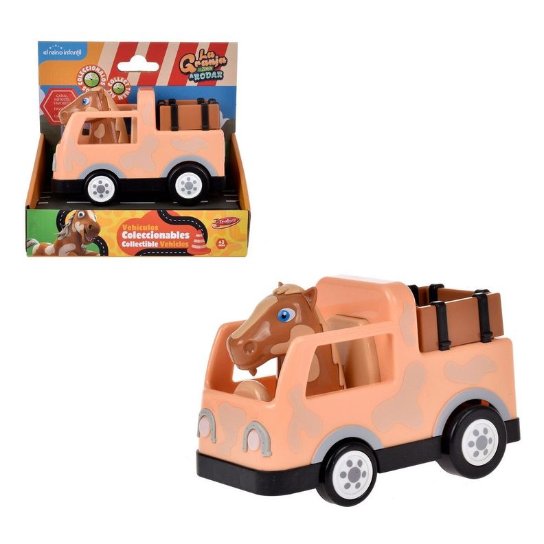 Auto A Friccion De 13 Cms La Granja De Zenon - Percheron-1