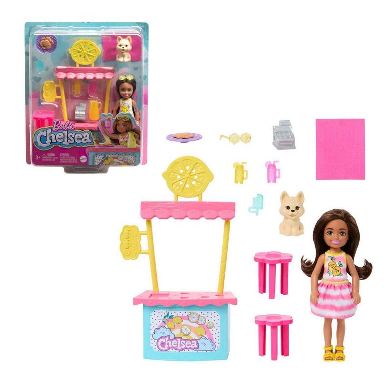 Barbie Chelsea Puesto De Limonadas-0