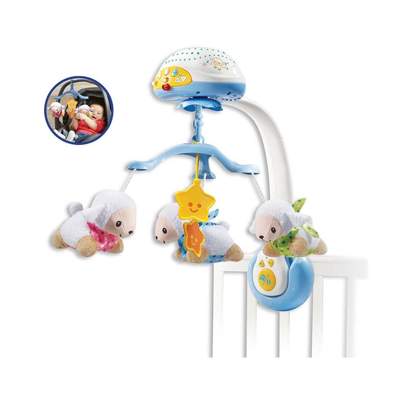 Móvil Proyector Cuenta Vtech Ovejitas-6