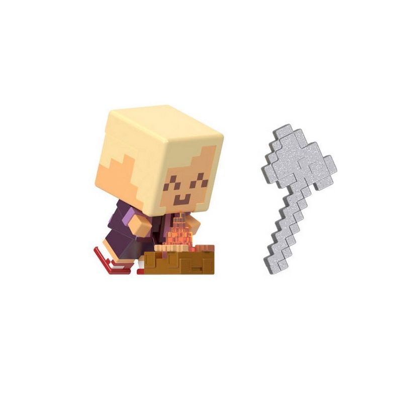 FIGURA DE ACCION MINECRAFT VANILLA MINI MINING - AMARILLO-0