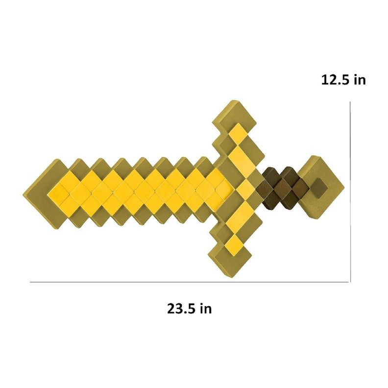 Espada Minecraft Oro-1