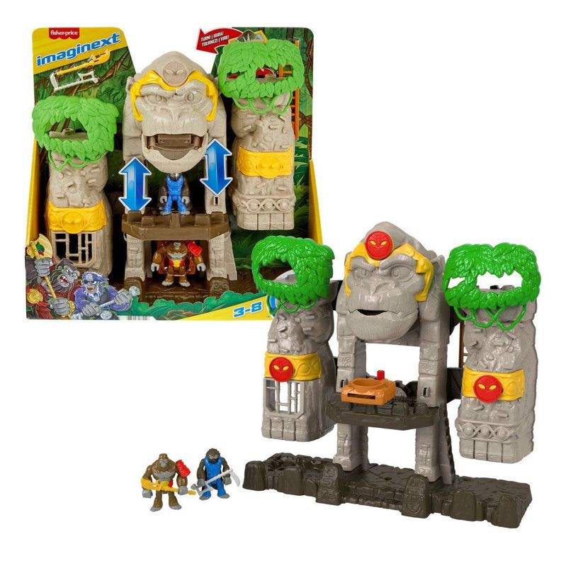 Imaginext Fortaleza Gorila-0