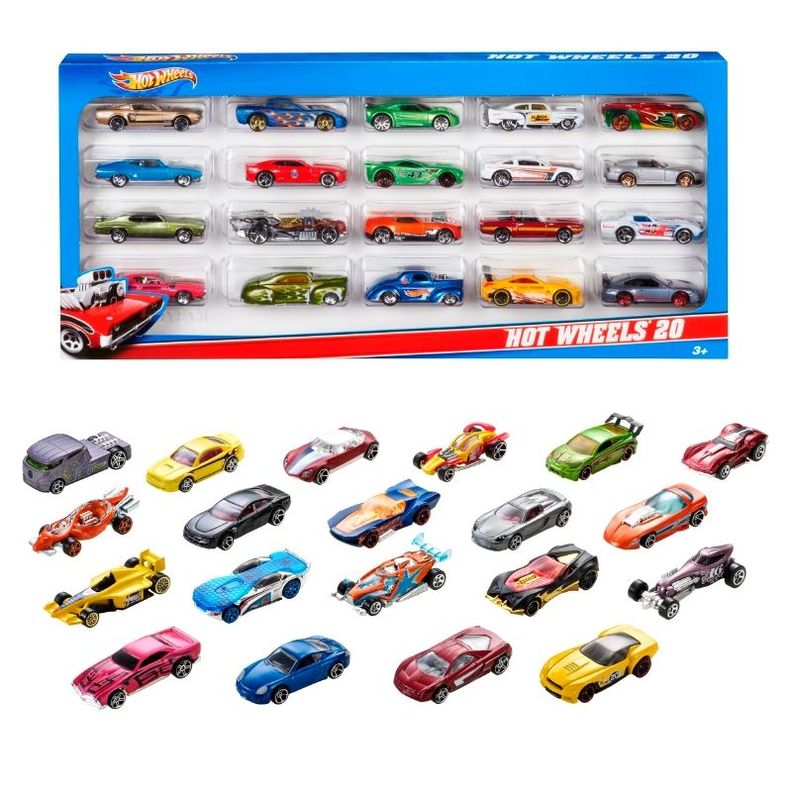 Hot Wheels Paquete De 20 Autos-0