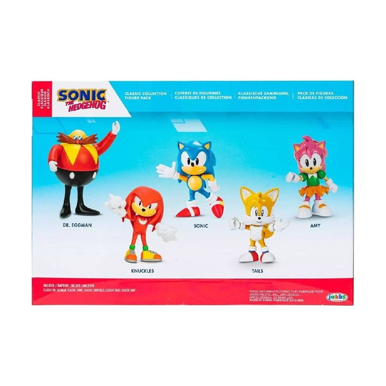 Pack 5 Figuras De 6 Cms Sonic-5
