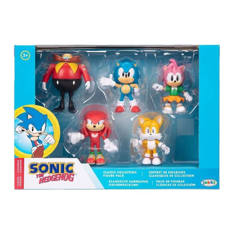 Pack 5 Figuras De 6 Cms Sonic-4
