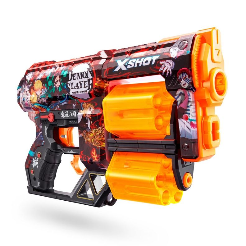 LANZADOR MENACE SKINS DREAD DEMON SLAYER 12 DARDOS X-SHOT-1