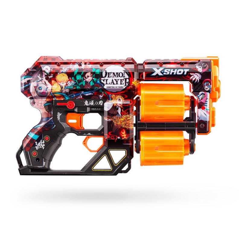 LANZADOR MENACE SKINS DREAD DEMON SLAYER 12 DARDOS X-SHOT-4