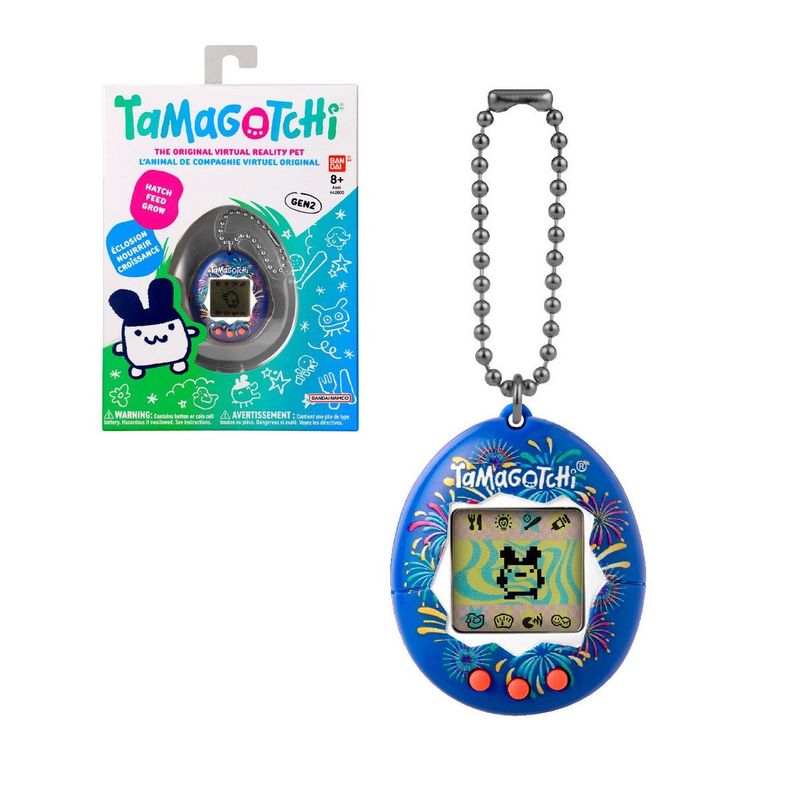 MASCOTA VIRTUAL TAMAGOTCHI ORIGINAL DE BANDAI - FIREWORKS-1