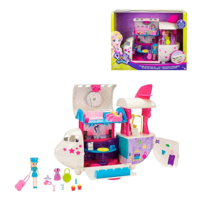 Polly Pocket Mega Jet De Viaje-0